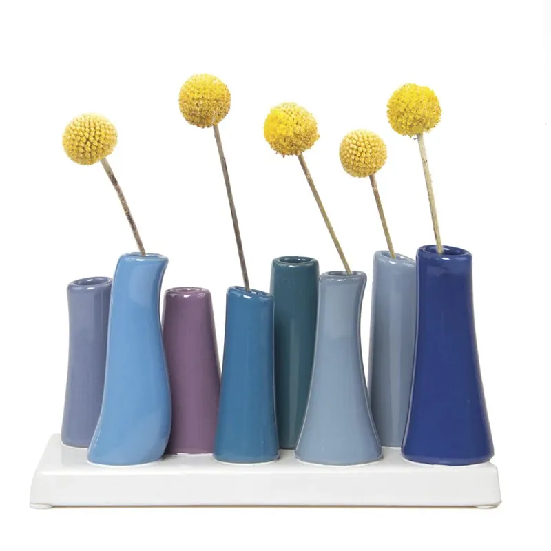 Chive Pooley Tube Vase in Cobalt